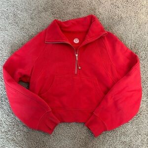 Lululemon Scuba half zip